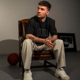 T-Shirt "Tellem Outline" Schwarz