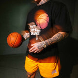 T-Shirt "We love the game" Schwarz