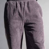 Cord Pants "Pure" Grau