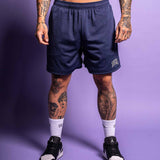 Mesh Shorts "Move" Navy Blau
