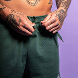 Mesh Shorts "Move" Racing Grün