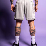 Mesh Shorts "Move" Grau