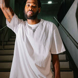 T-Shirt "Tellem Basic" Weiß