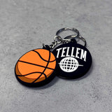 Schlüsselanhänger "Tellem x Basketball"