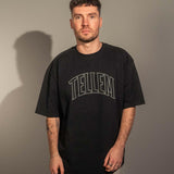 T-Shirt "Tellem Outline" Schwarz