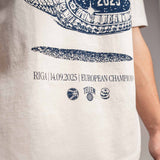 T-Shirt "European Champions" Beige