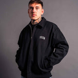 Cotton Twill Jacke "Solid" Schwarz [PRE ORDER]