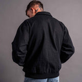 Cotton Twill Jacke "Solid" Schwarz [PRE ORDER]