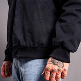 Cotton Twill Jacke "Solid" Schwarz [PRE ORDER]