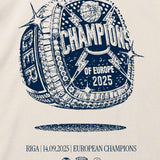 T-Shirt "European Champions" Beige [Pre Order]