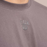 T-Shirt "Global" Dunkelgrau