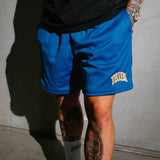 Mesh Shorts "Tellem Basic" Blau