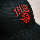 Basecap "Tellem Basic" Schwarz/Rot