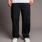 Chino Pants "Solid" Schwarz