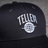 Trucker Cap "Tellem Basic" Schwarz