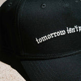 Trucker Cap "Tomorrow isn't promised" Schwarz