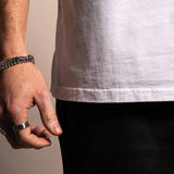 T-Shirt "Global" Weiß