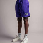 TELLEM Basketball Mesh Shorts Lila Seitenansicht