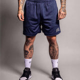Mesh Shorts "Move" Navy Blau