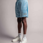 TELLEM Basketball Mesh Shorts Babyblau Seitenansicht