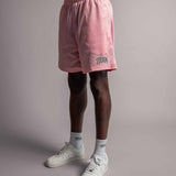 TELLEM Basketball Mesh Shorts Pink Rosa Seitenansicht