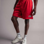 TELLEM Mesh Shorts Rot Model Tragebild