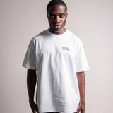 TELLEM Oversize T-Shirt Bet On Yourself Weiss Brustlogo