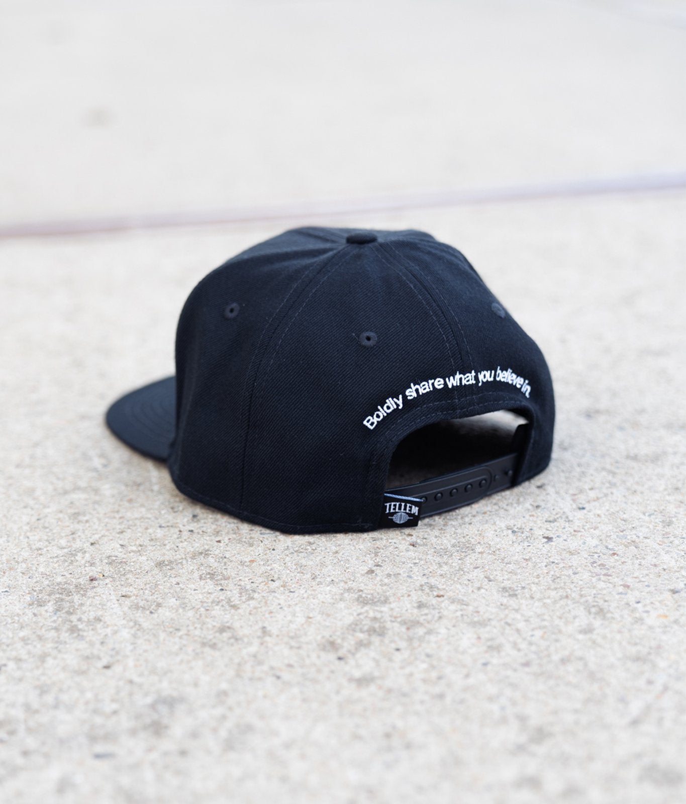 Snapback Schwarz Basic Tellem 2