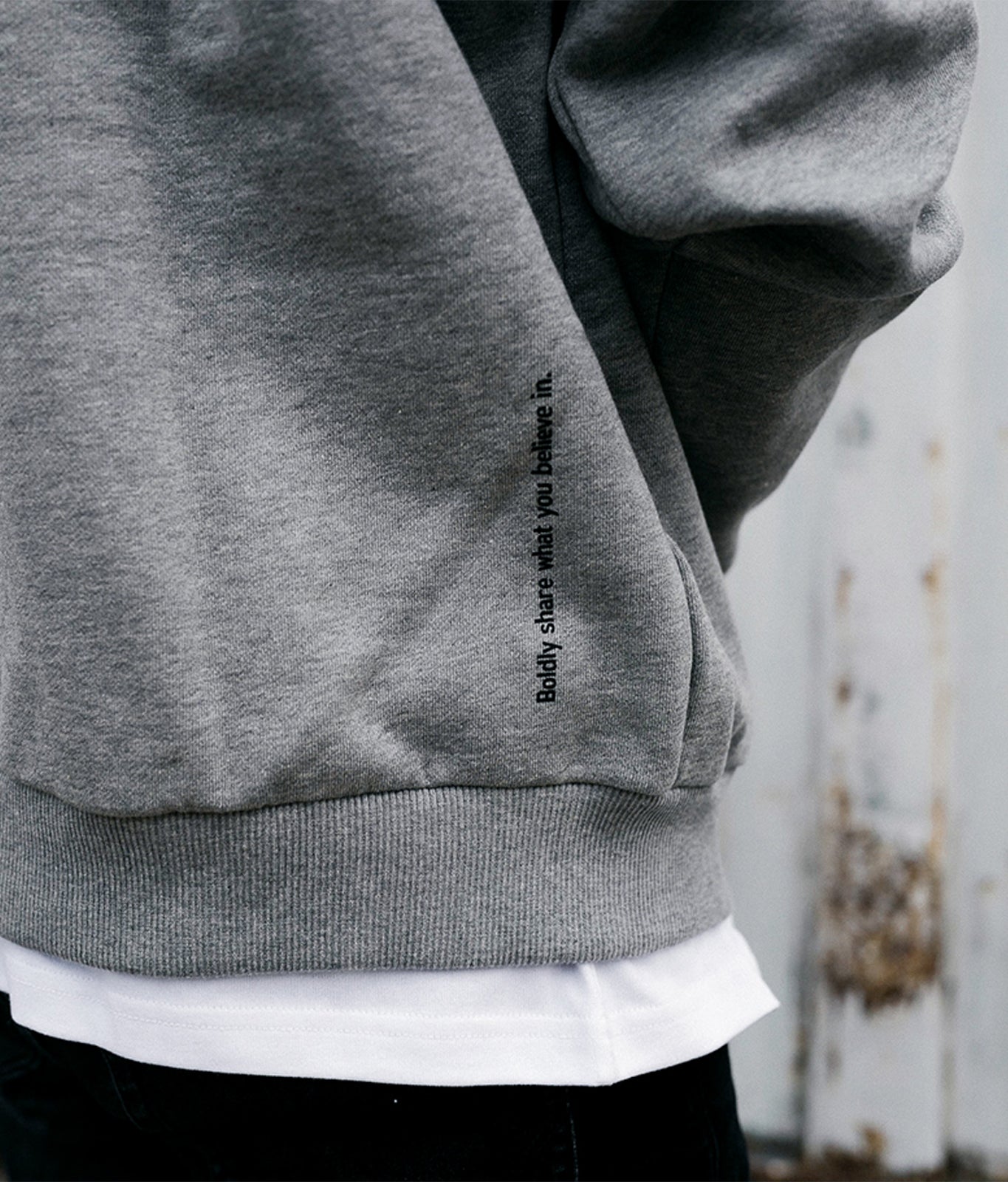 "Tellem Basic" hoodie gray